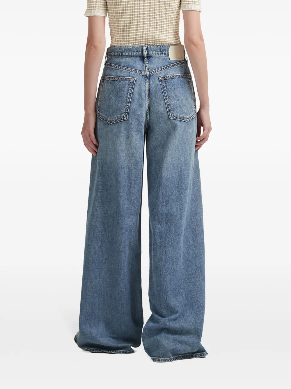 Rag & Bone Sofie Jeans In 蓝色