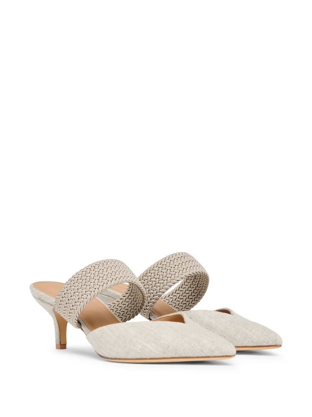 Malone Souliers 45 mm Maisie muiltjes - Beige