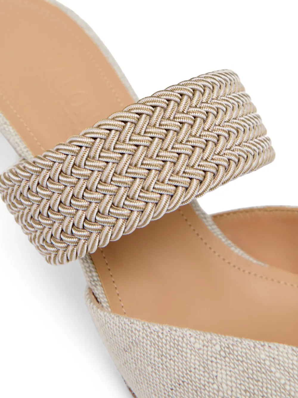 Malone Souliers 45 mm Maisie muiltjes Beige