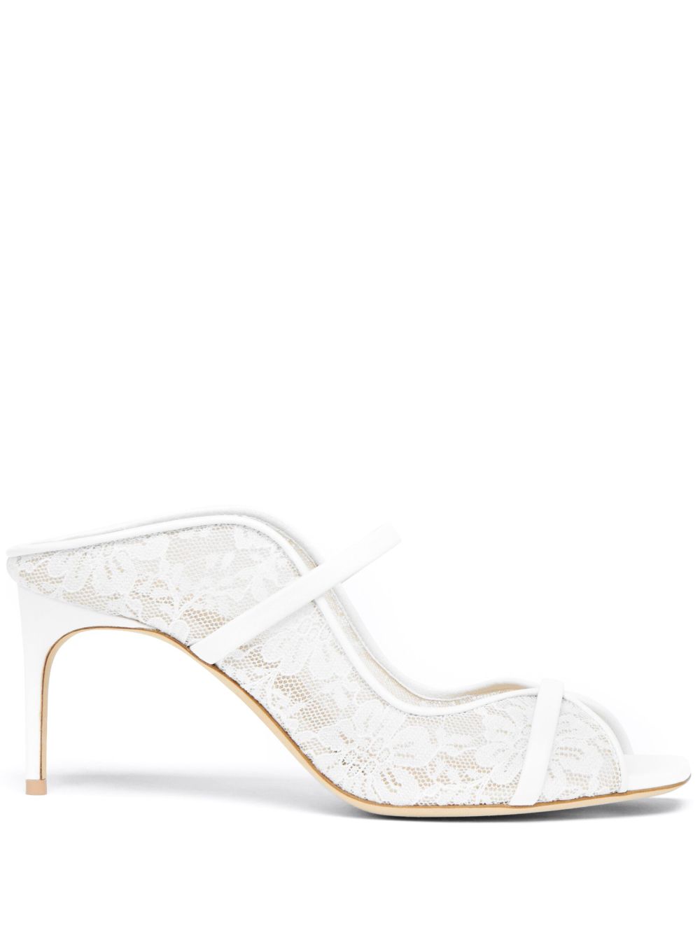 Malone Souliers 70mm Noah mules - White