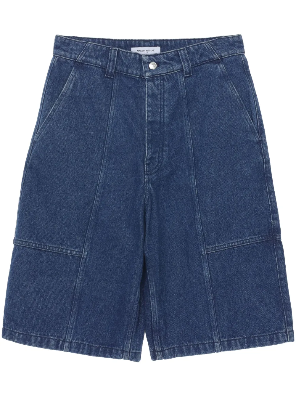 Maison Kitsuné Shorts denim Workwear - Blu