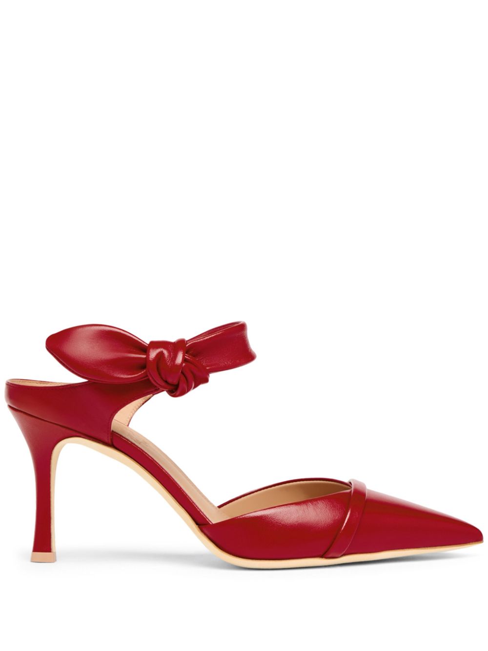 Malone Souliers 80mm Eartha mules Red