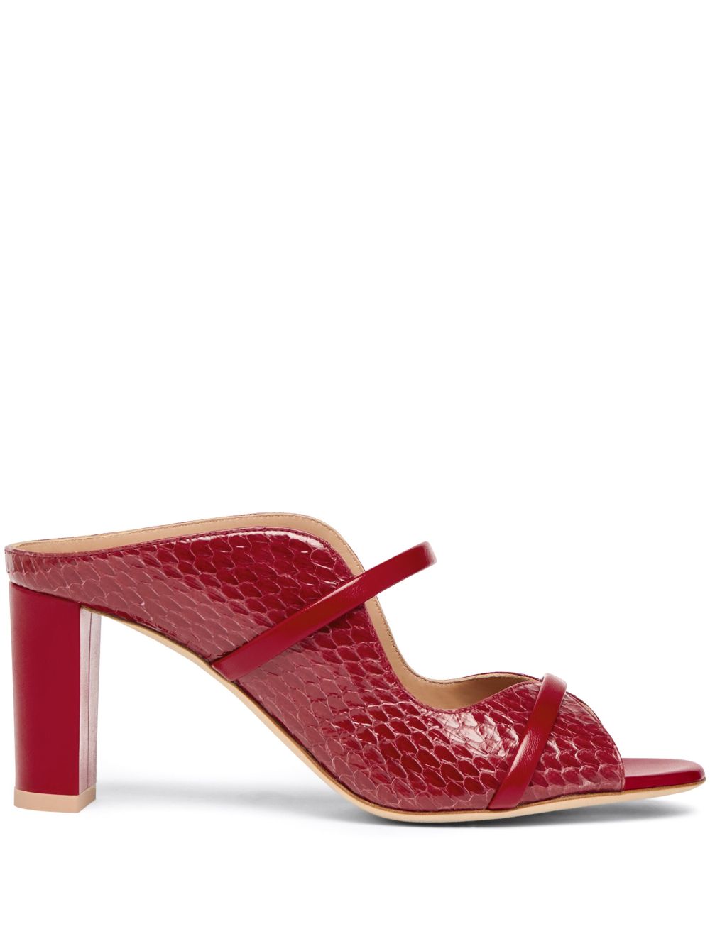 Malone Souliers 70mm Norah mules - Red