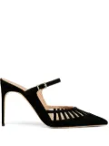 Malone Souliers 90mm Bardot mules - Black