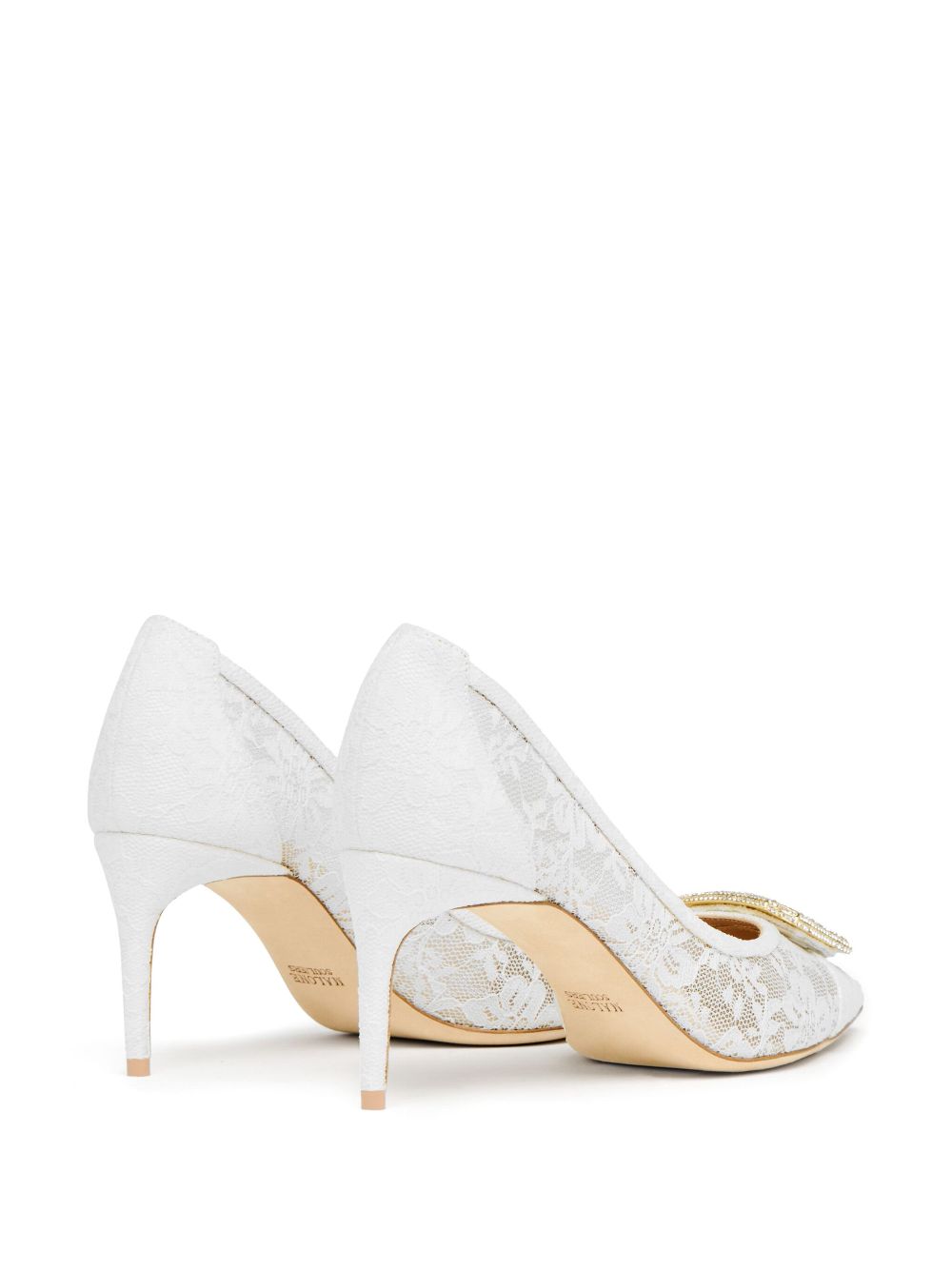 Malone Souliers 70mm Monroe pumps White