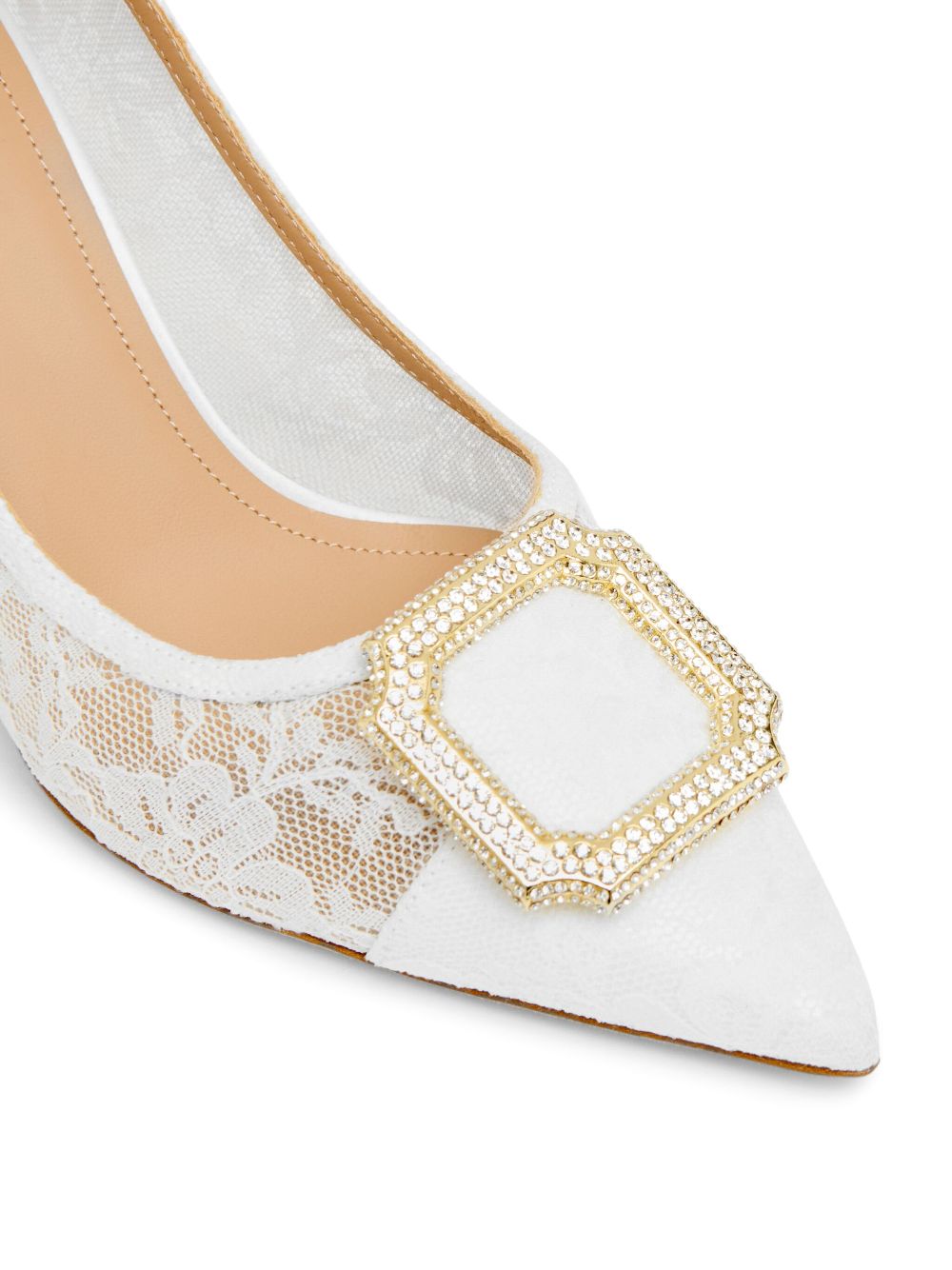 Malone Souliers 70mm Monroe pumps White