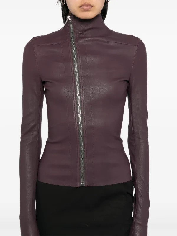 Rick Owens Asymmetric Design Jacket | Purple | FARFETCH