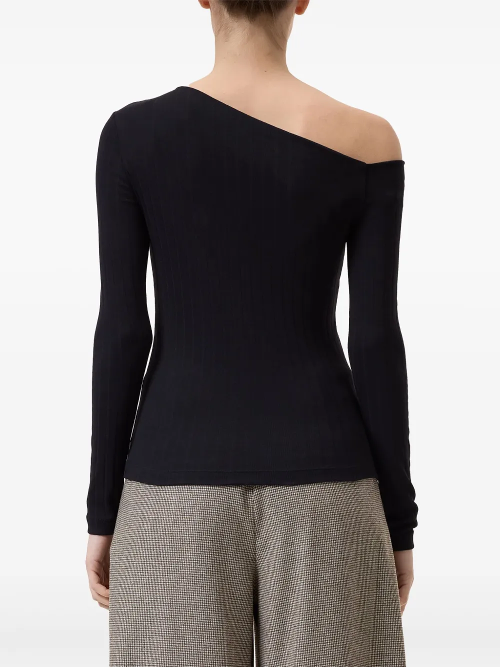 CLOSED ONE-SHOULDER TOP 
