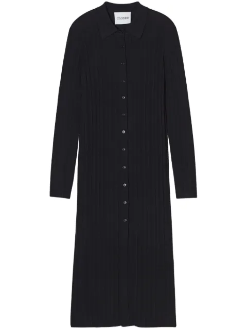Closed knitted midi dress