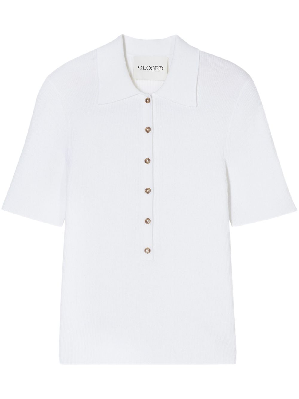 short-sleeved polo top