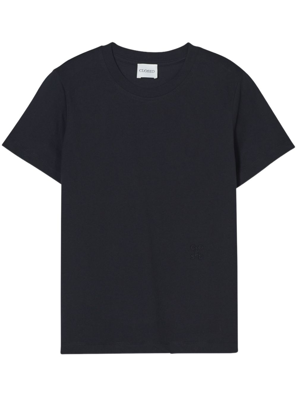 Closed cotton T-shirt - Black