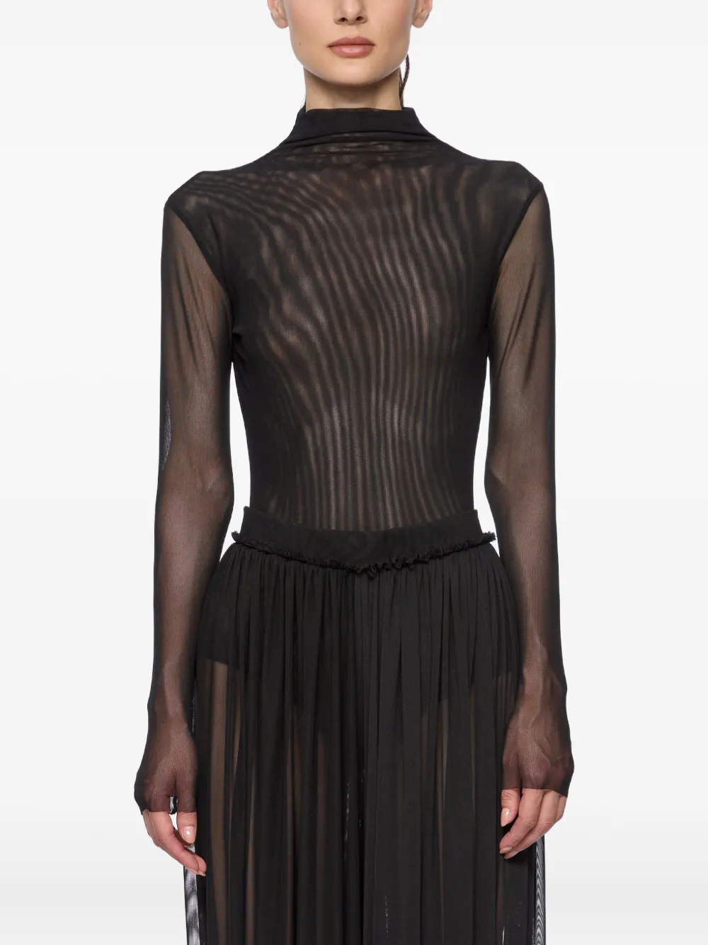Atu Body Couture Mesh body Zwart