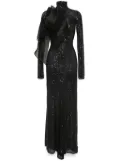 Atu Body Couture sequinned maxi dress - Black
