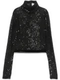 Atu Body Couture sequinned blouse - Black