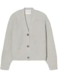 Closed knitted cardigan - Neutrals