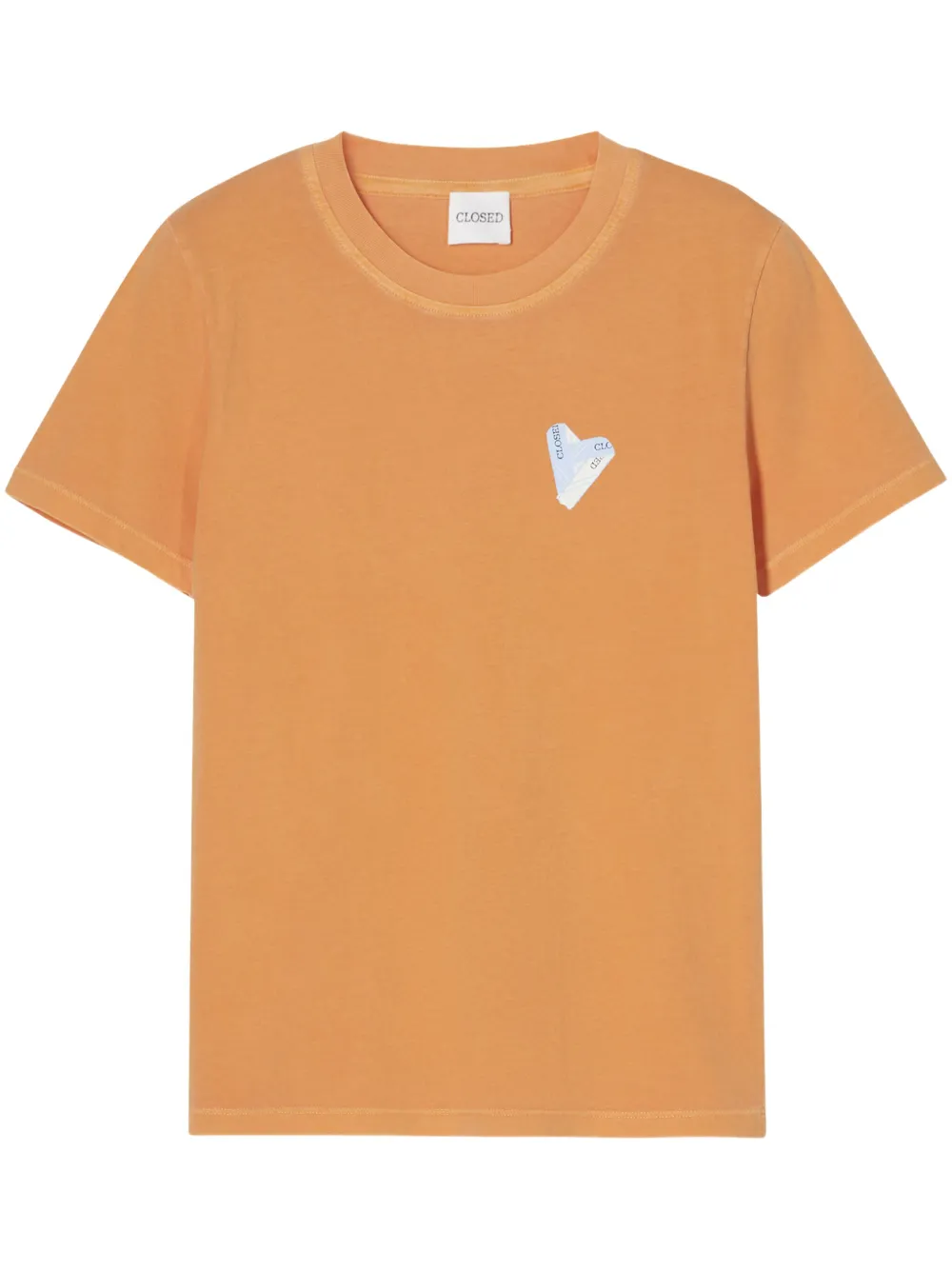 CLOSED PRINT-DETAIL T-SHIRT 