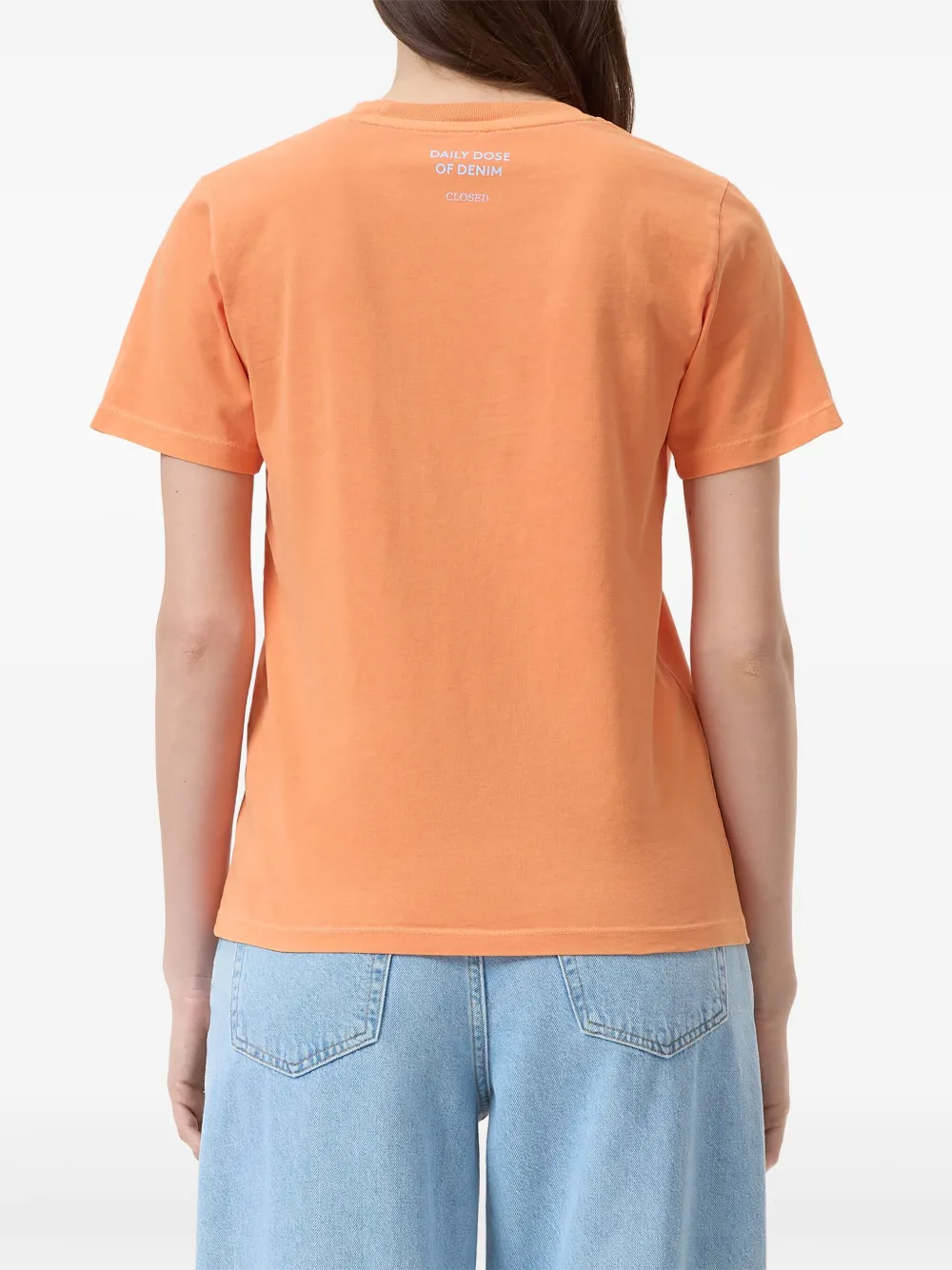 CLOSED PRINT-DETAIL T-SHIRT 