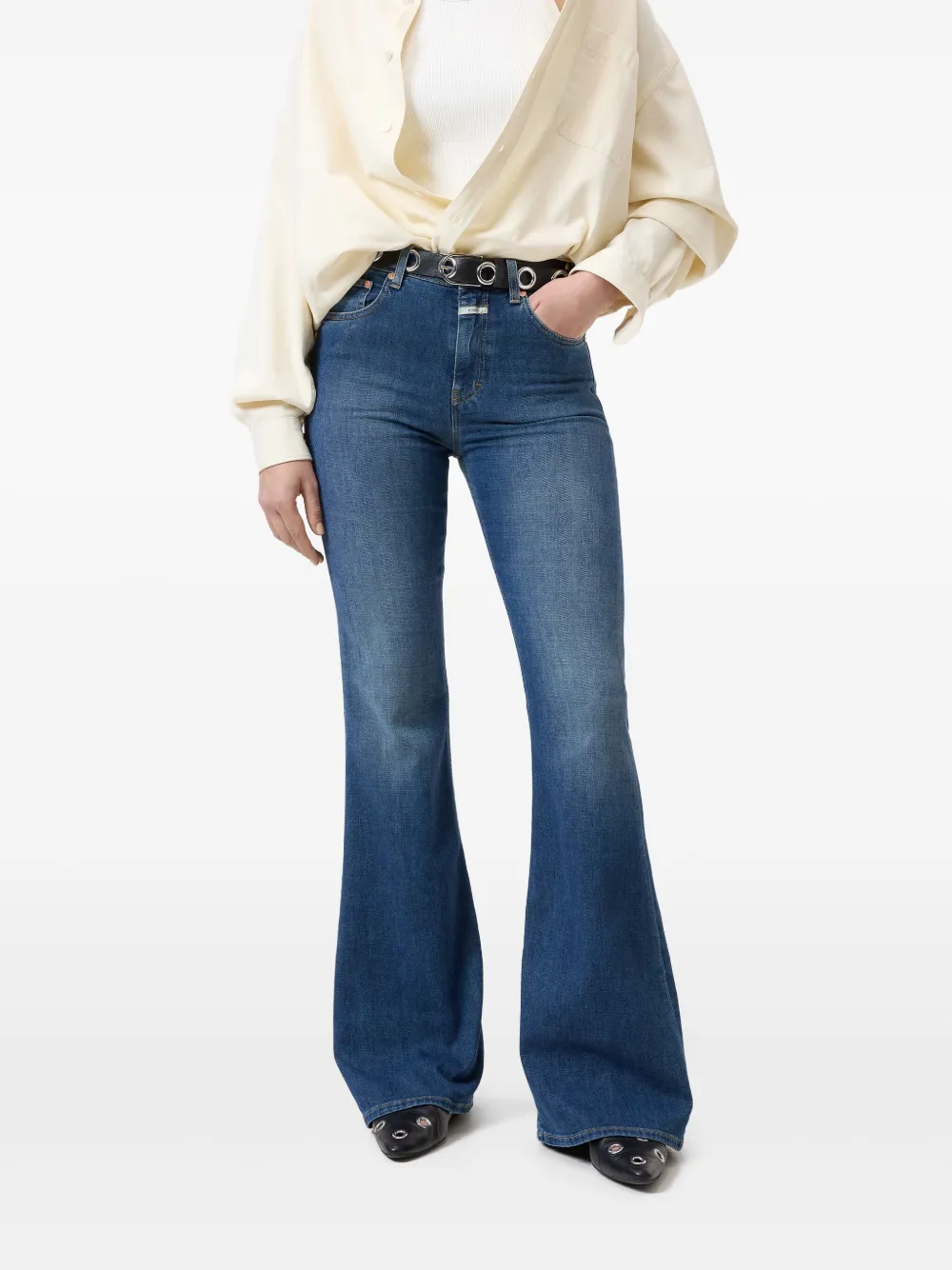 Closed Rawlin flared jeans - Blauw