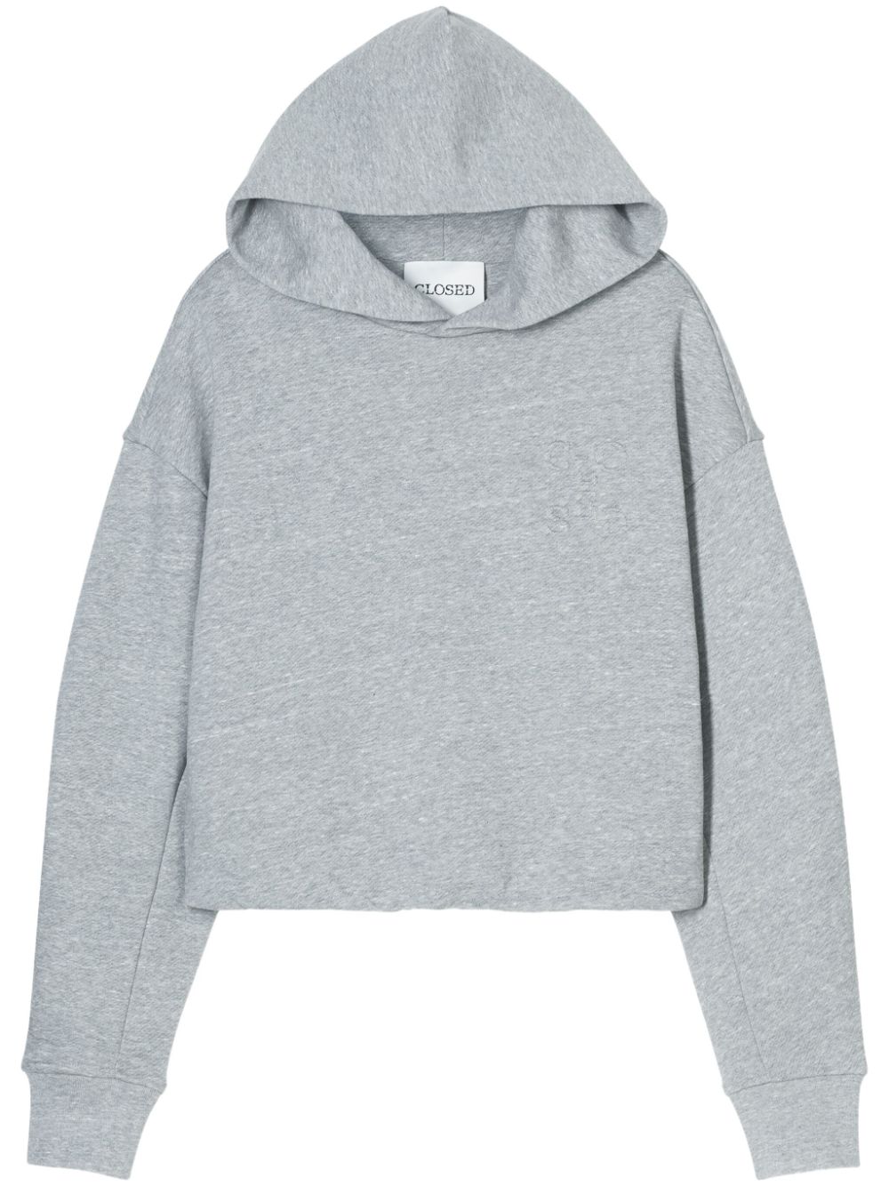 Folded Hem hoodie