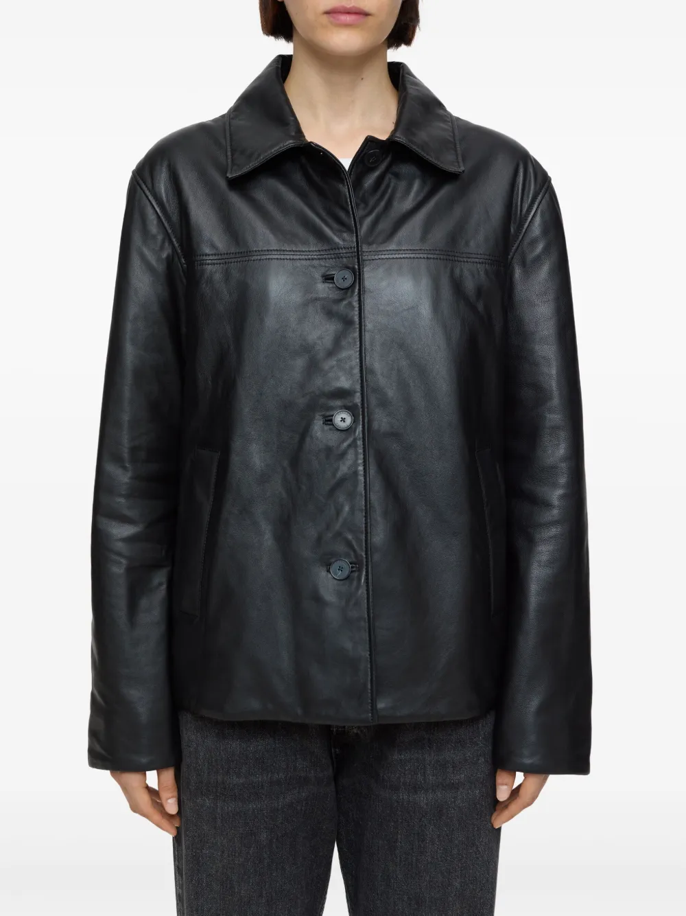 CLOSED LEATHER JACKET 