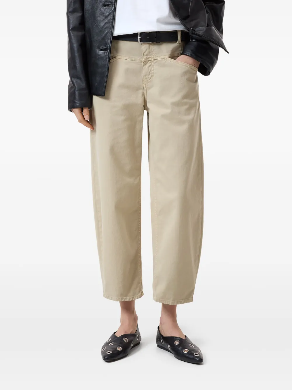 Closed Stover-X trousers - Beige