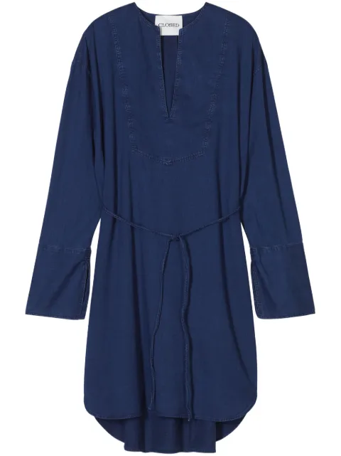 Closed denim midi dress