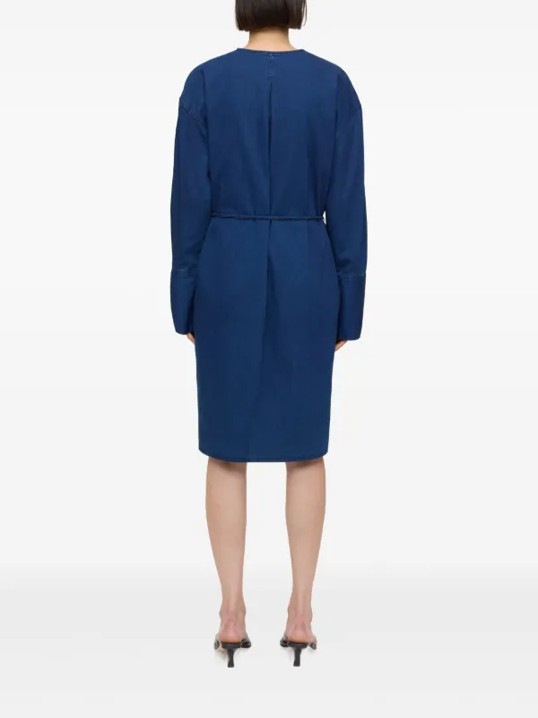 Closed Denim Midi Dress Blue FARFETCH PH