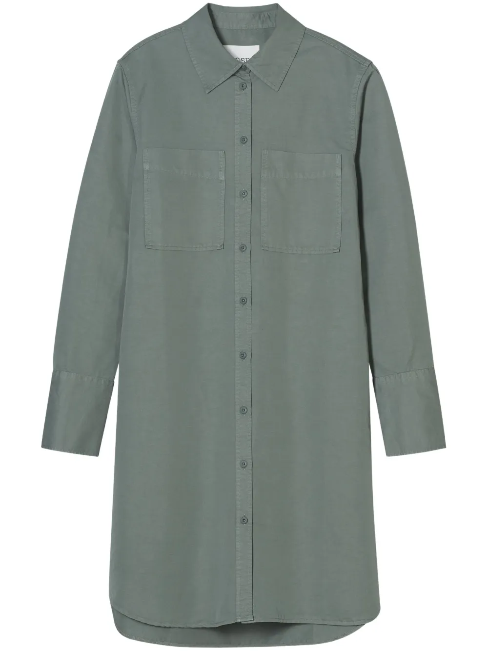 belted shirt dress