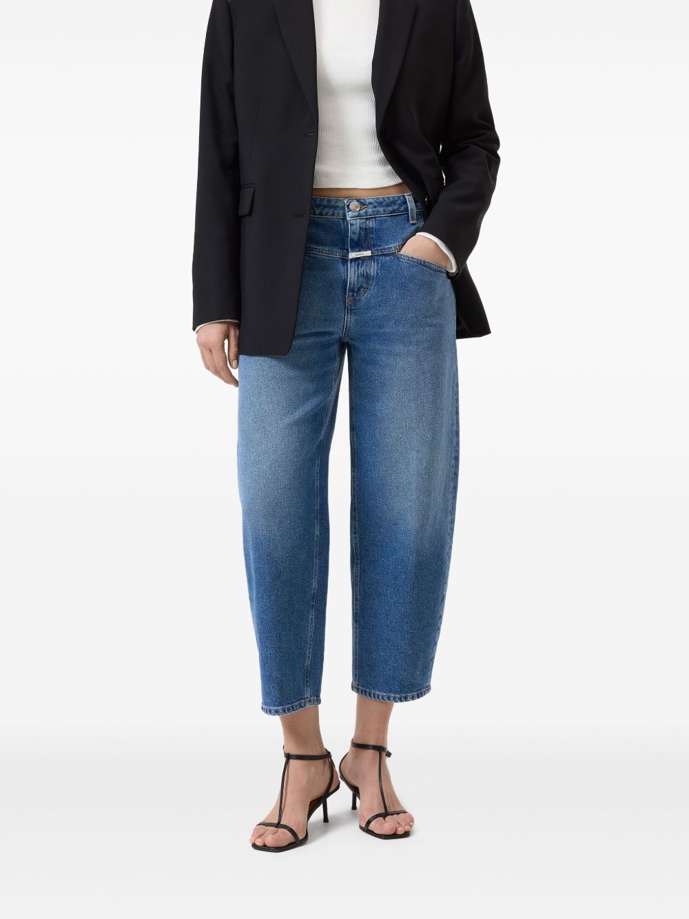 Closed Stover-X cropped jeans - Blauw