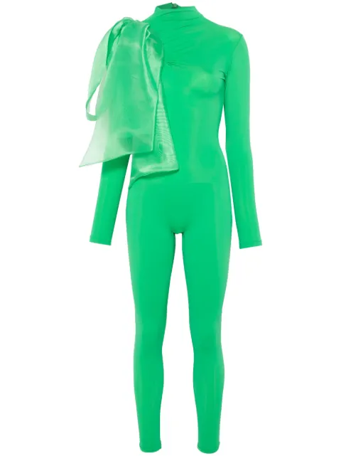Atu Body Couture combinaison à nœud en organza