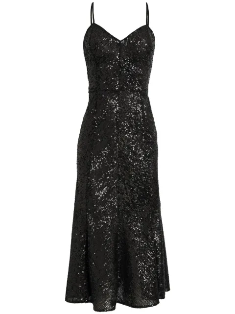 À La Garçonne Vestido com paetês