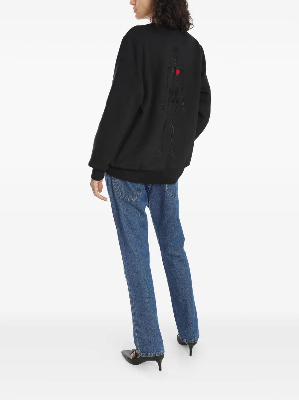 À La Garçonne Moletom com bordado de caveira | Moletom | Image 2