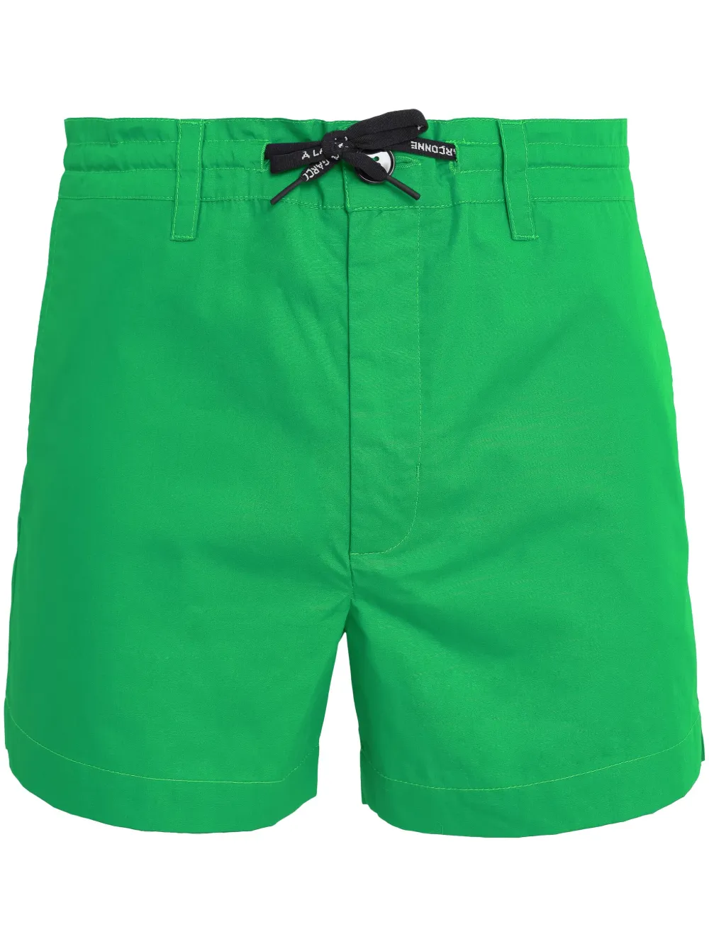 À La Garçonne Short com ajuste no cós por cordão | Verde | Image 1