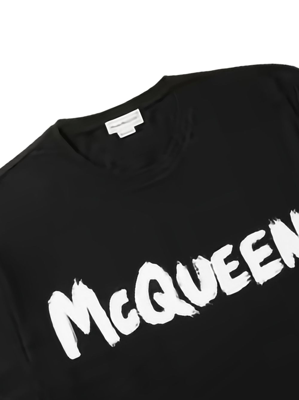 Alexander McQueen Grafitti T-Shirt - Zwart