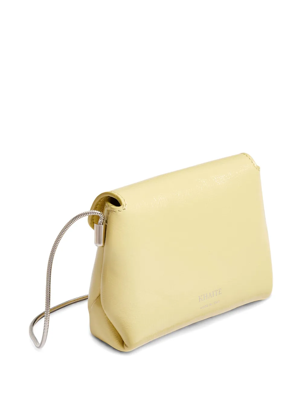 KHAITE Bobbi kleine crossbodytas Geel