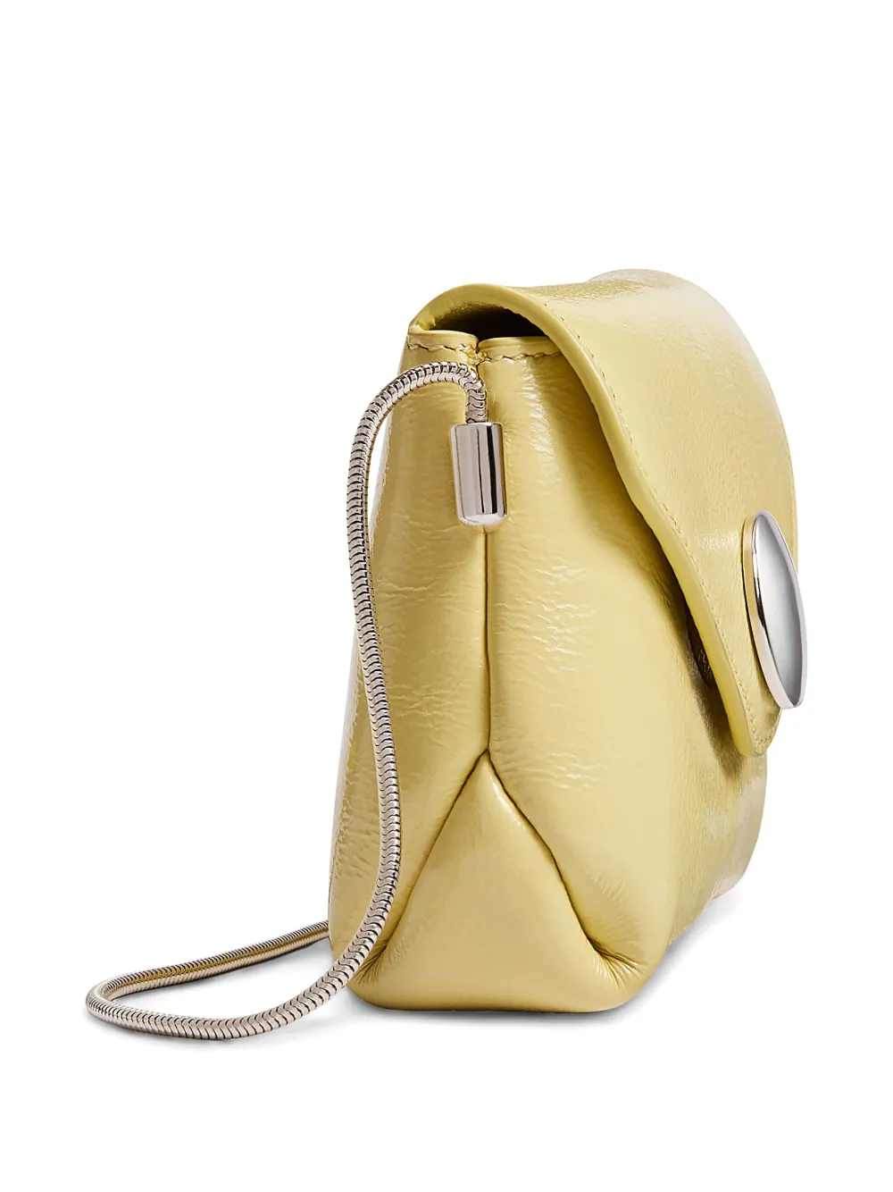 KHAITE Bobbi kleine crossbodytas Geel