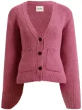 KHAITE Scarlet cardigan - Pink