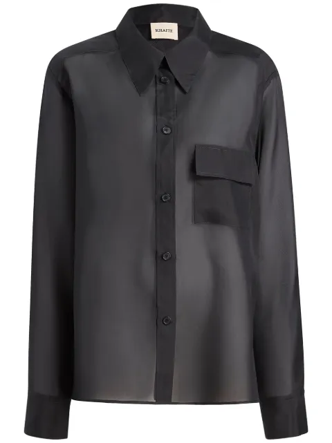 KHAITE camisa Yatty