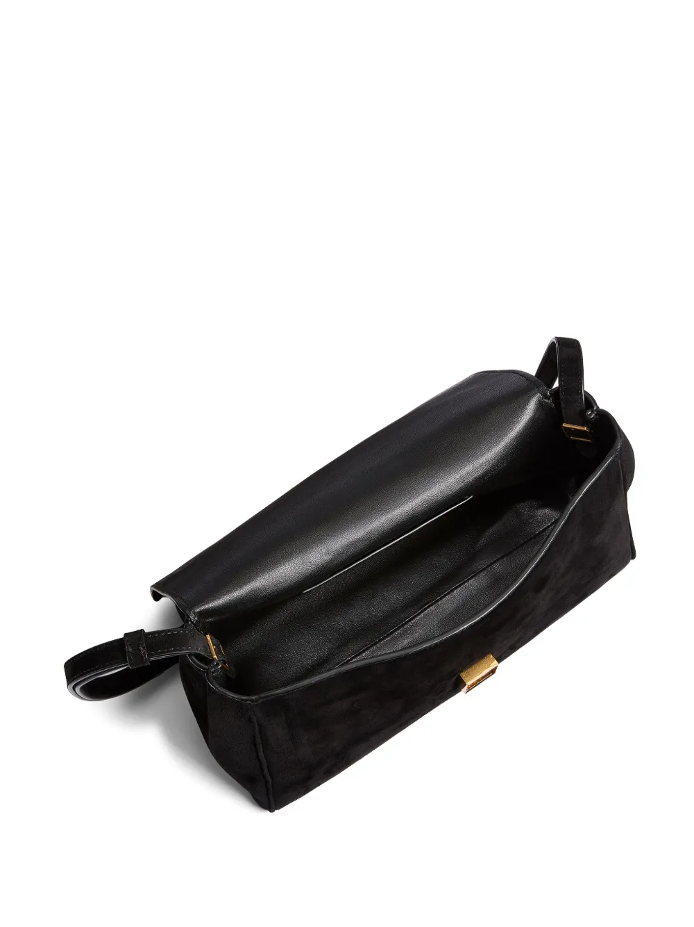 KHAITE Audrey crossbodytas Zwart