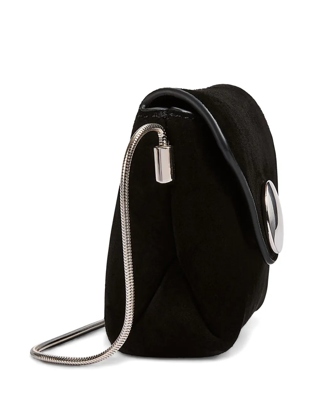 KHAITE Kleine Bobbi crossbodytas Zwart