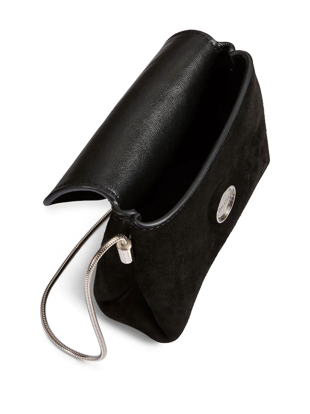 KHAITE Kleine Bobbi crossbodytas Zwart