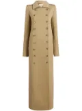 KHAITE Mallory coat - Brown