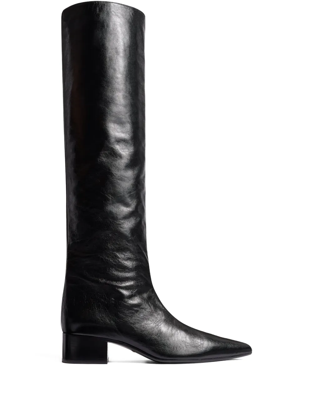 Khaite 40mm Andee Boots In Black