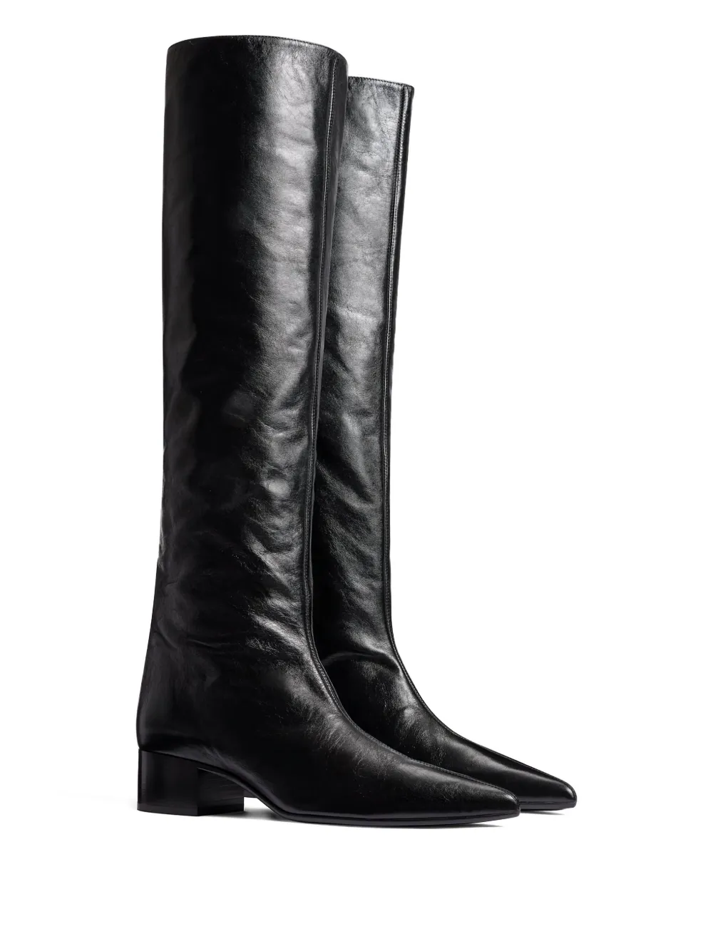 Khaite 40mm Andee Boots In Black