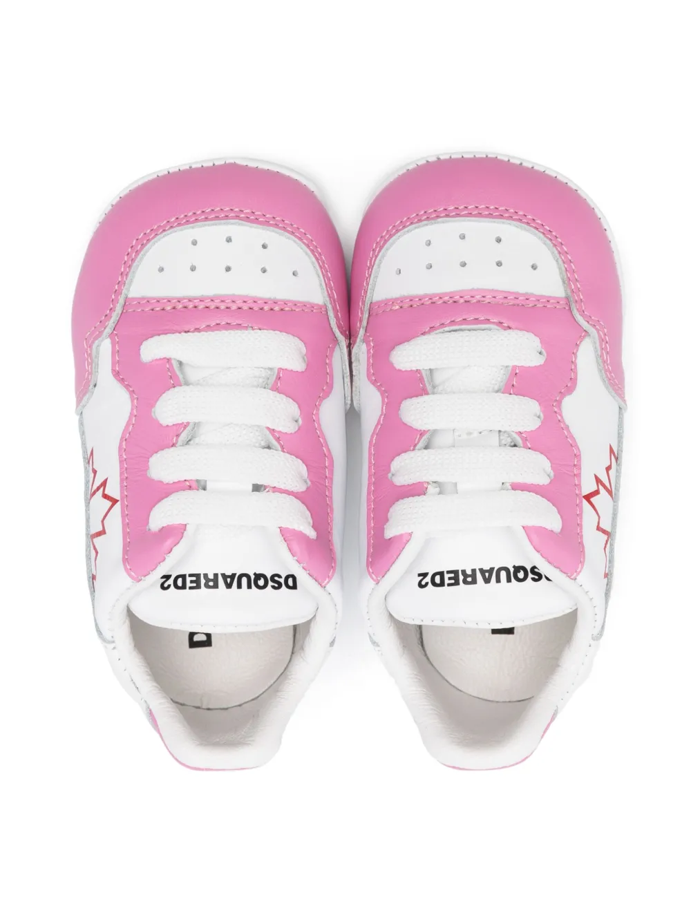 DSQUARED2 KIDS Sneakers met logoprint Wit