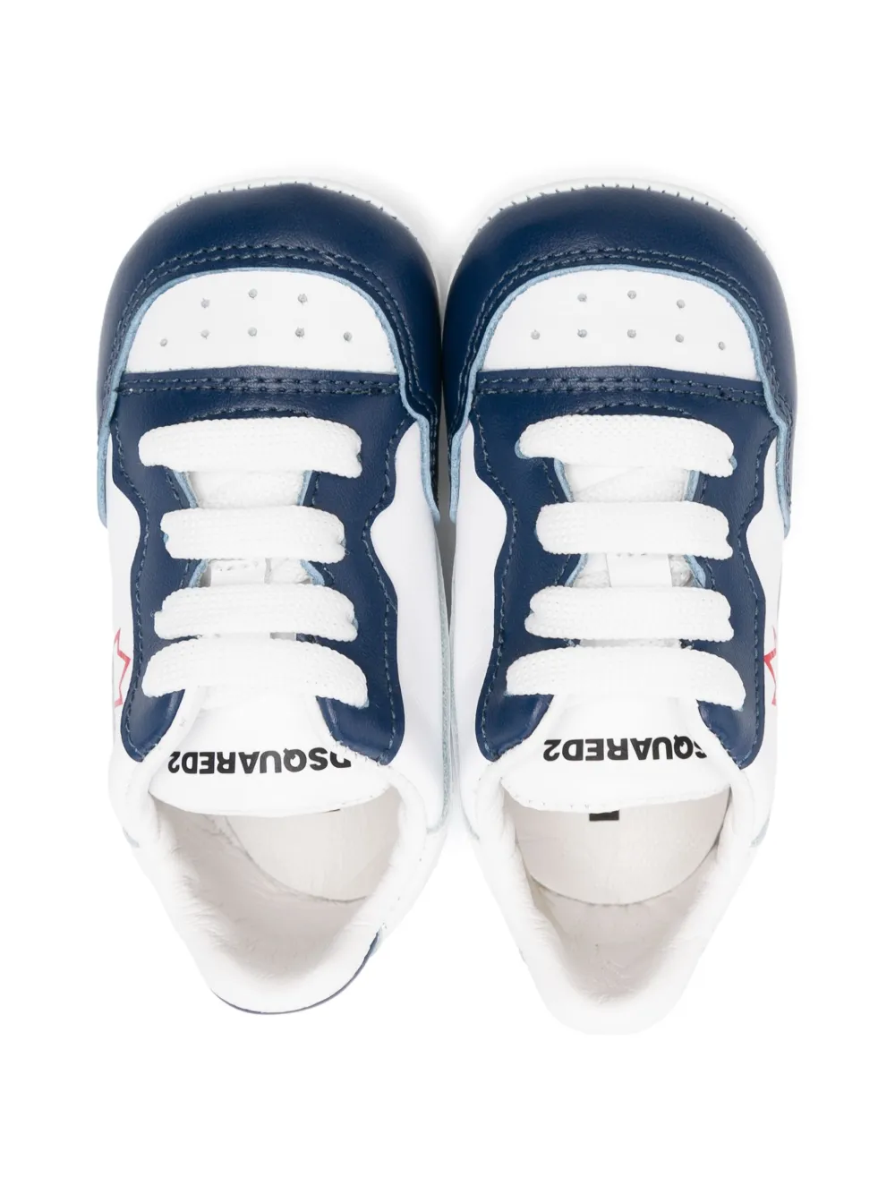 DSQUARED2 KIDS Sneakers met logoprint Wit