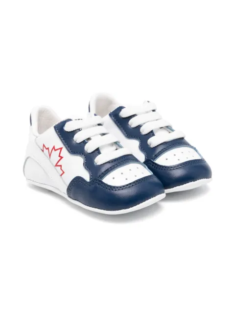 DSQUARED2 KIDS tenis con logo estampado