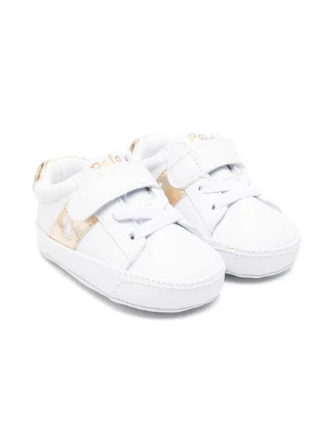 POLO RALPH LAUREN KIDS logo-print sneakers