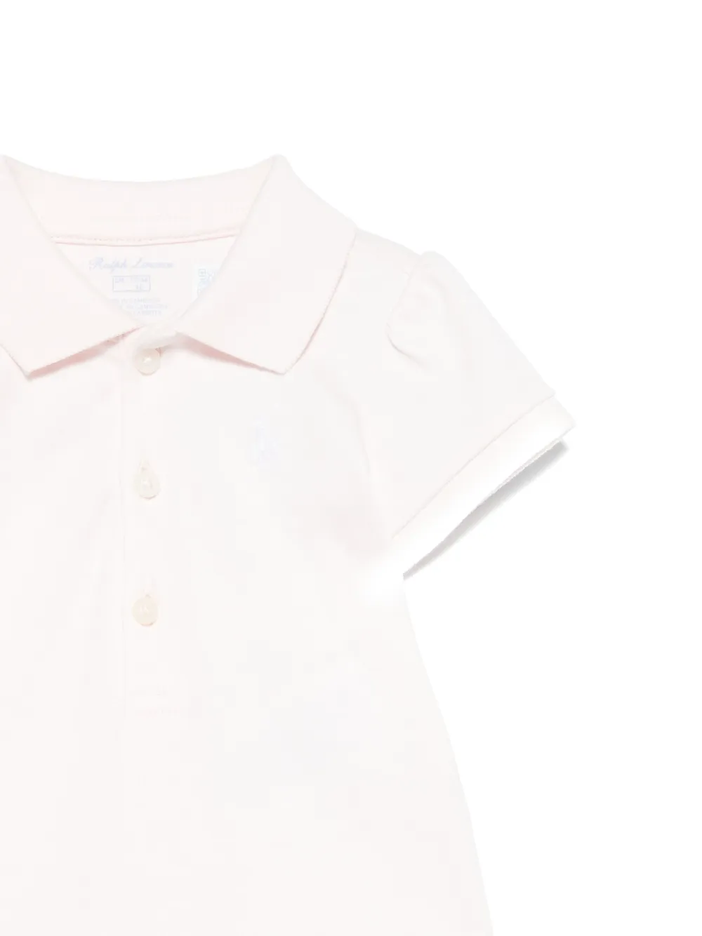 POLO RALPH LAUREN KIDS Body met borduurwerk Roze