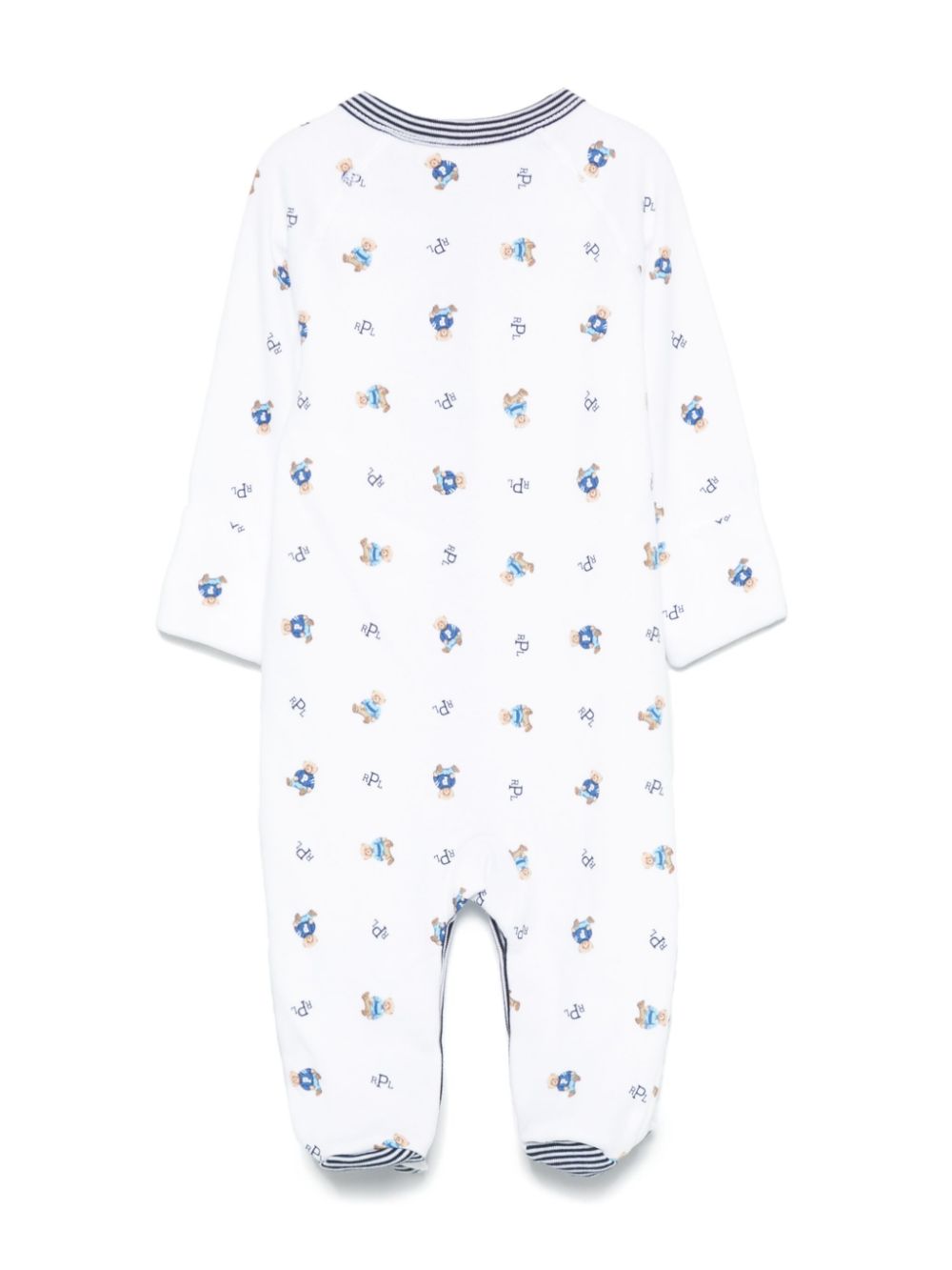 POLO RALPH LAUREN KIDS Polo Bear cotton pajamas - Wit